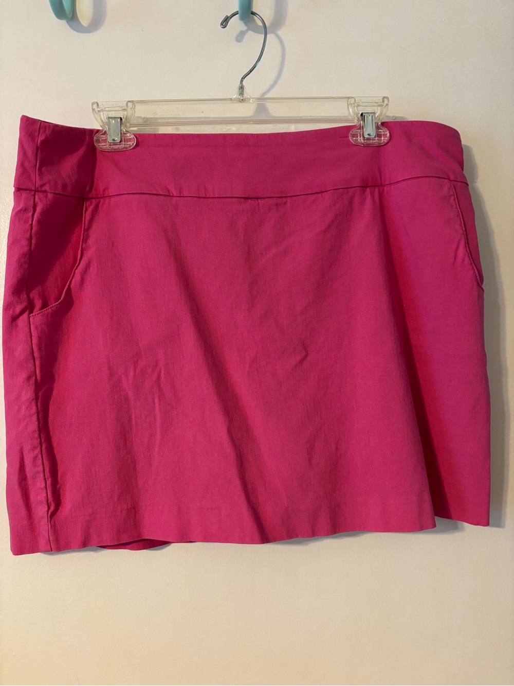 Women's Pink A-Line Skort